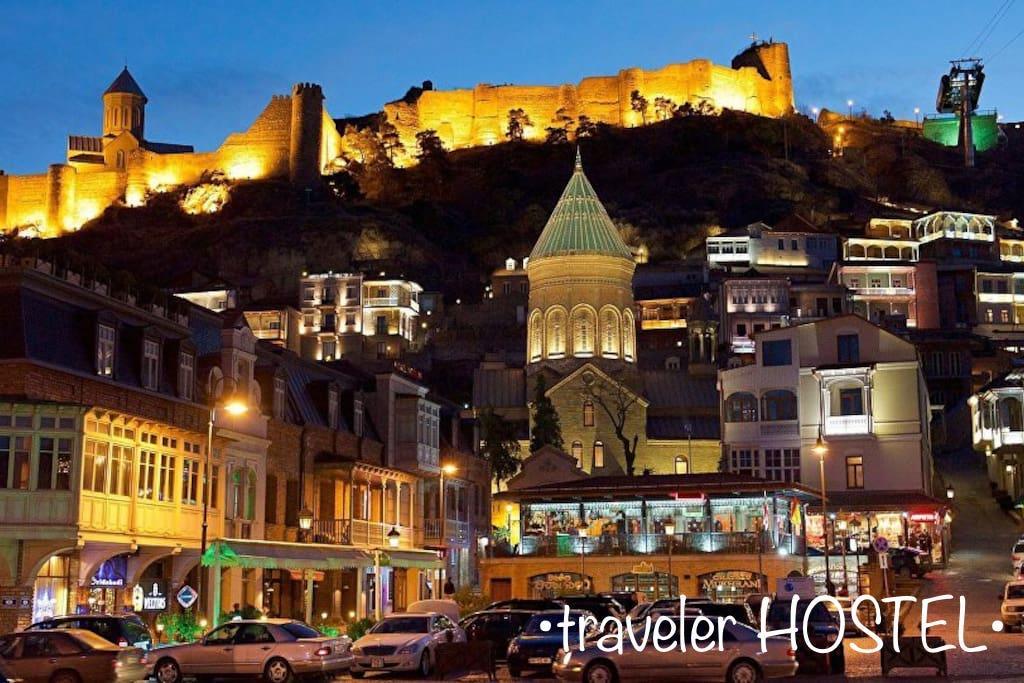 Traveler Hostel Tiflis Dış mekan fotoğraf